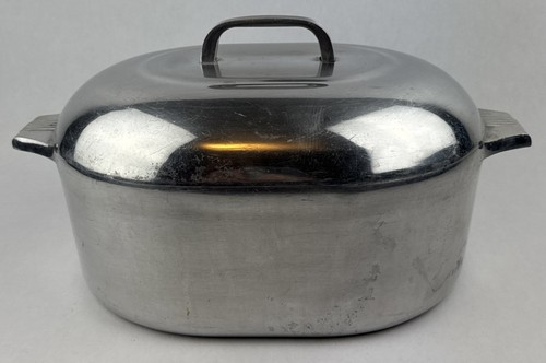 Vintage Wagner Ware Sidney O Magnalite 8qt Roaster w/ Lid 4265 P Dutch Oven - Picture 2 of 22