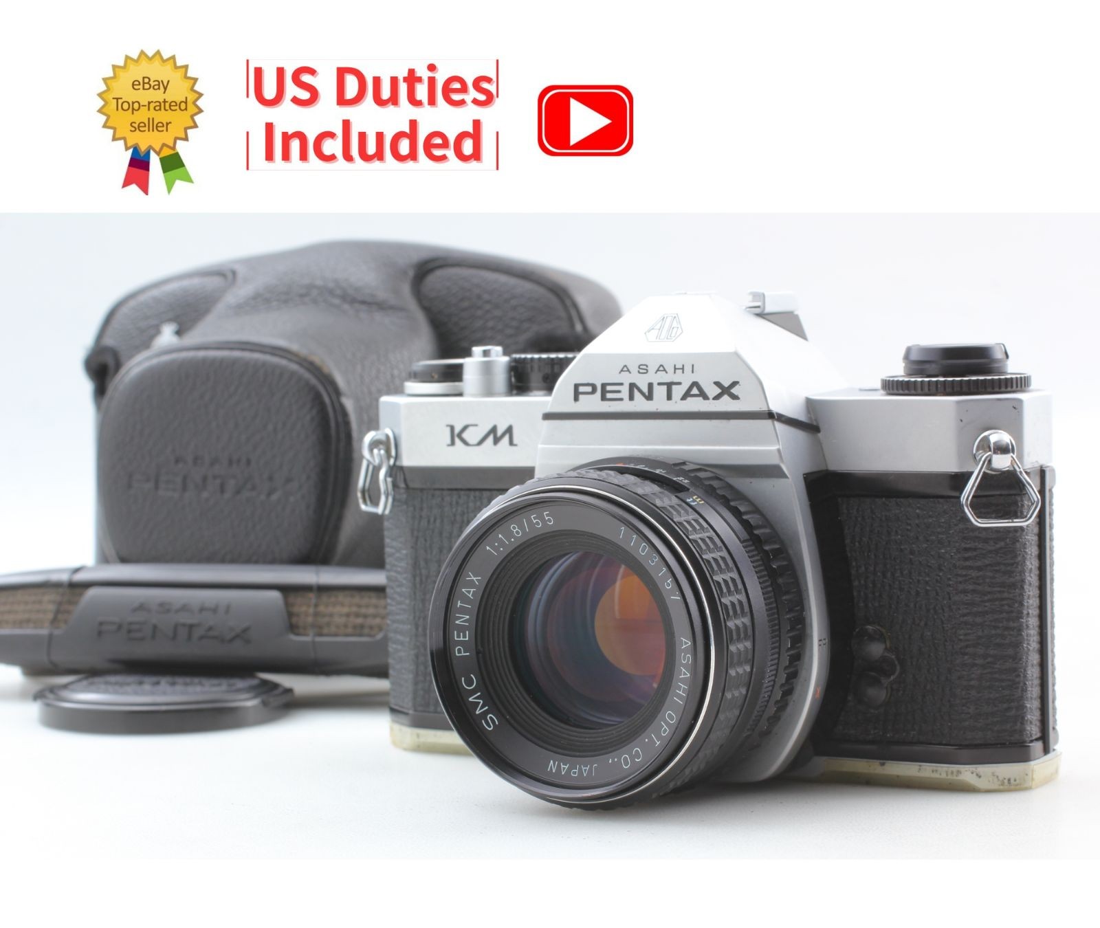 Pentax KM vintage camera equipment - eBay listing photo 4