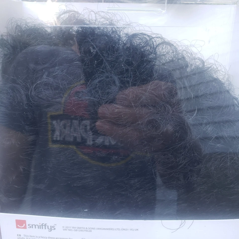 万圣节 Smiffys 成人男女通用 60 年代和 70 年代时髦非洲假发 — 第 4/4 张图片