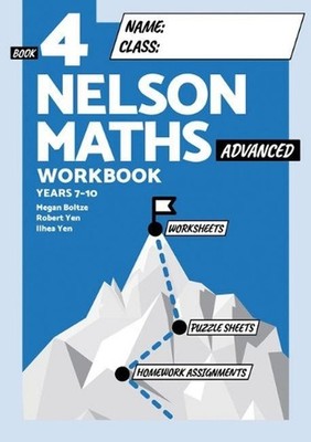 Nelson Maths Workbook 4 Advanced by Megan Boltze Paperback Book