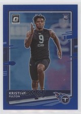2020 Panini Donruss Rookie Optic Preview Blue Prizm 84/125 Kristian Fulton 0c6