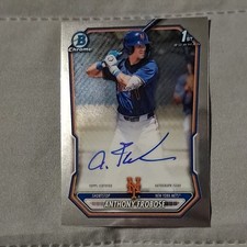 Anthony Frobose 2026 Bowman Baseball # CPA-AFR 1st Bowman Chrome Base Auto