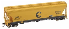 Atlas HO #20000628 ACF 4650 Centerflow Hopper Car Chessie System WM Road #602430