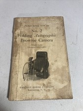 Eastman Kodak  Picture Taking With The No. 2 Folding Autographic Brownie Camera