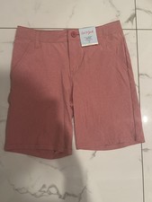 Cat Jack Boys Quick Dry Adjustable Waist Flat Front Shorts Size 12