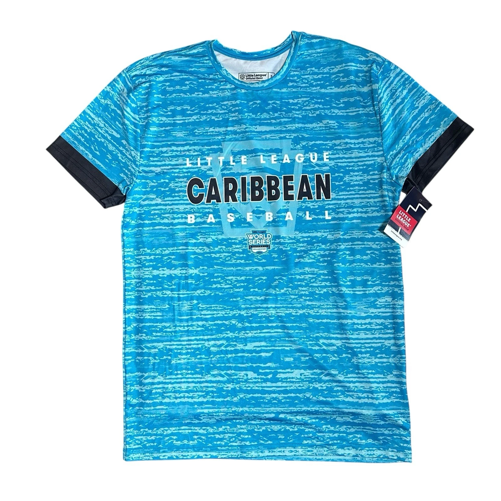 NEW 2024 Little League World Series Baseball Caribbean Jersey Shirt Adult Size S