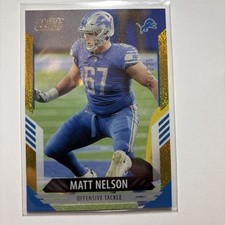 2021 Score Gold 292 Matt Nelson /225