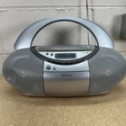SONY CFD-S350 Portable AM/FM Radio/Cassette/CD Player Boombox Fully Tested VTG
