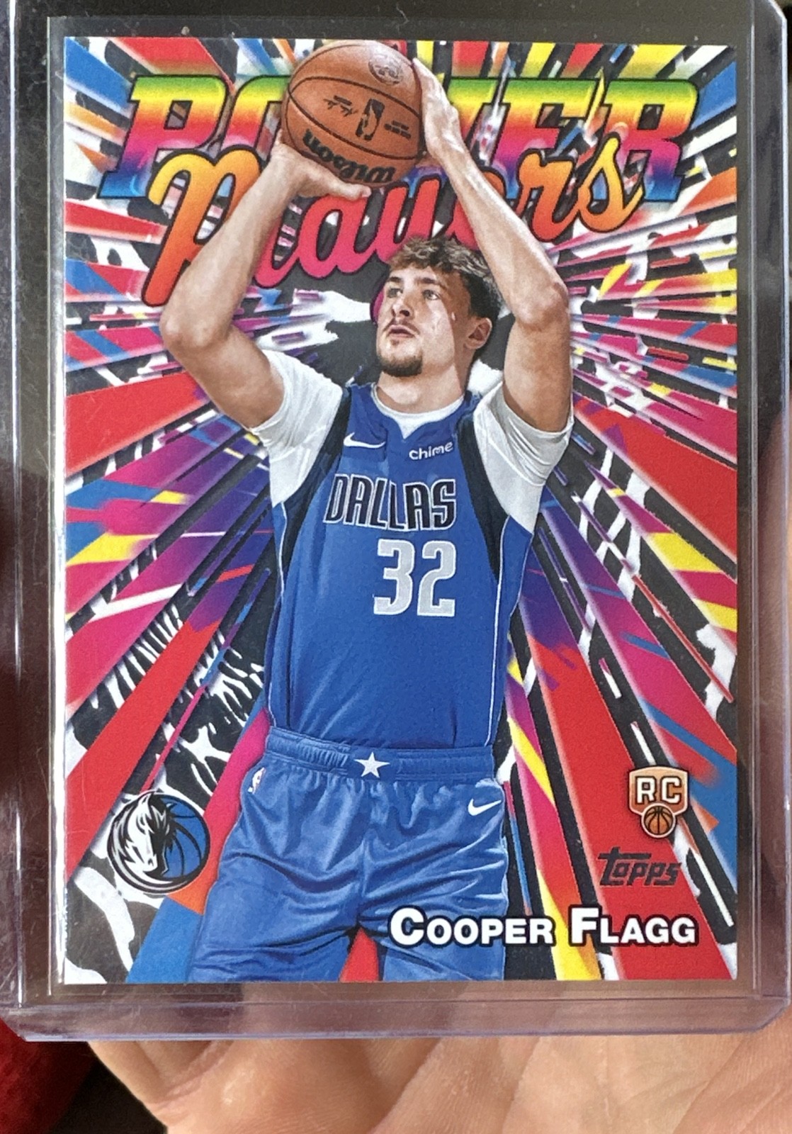 2025-26 Topps - Power Players Cooper Flagg #PP-16 (RC)