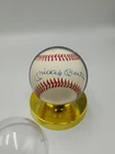 Mickey Mantle Autographed Baseball Ball with Display Case