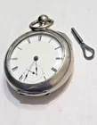 Antique 1872 American Waltham Home Watch Co. 18S KEY WIND Pocket Watch