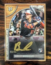 2025 Topps Museum Collection Museum Framed Auto /35 #FMA-BLE Brooks Lee SSP 🔥