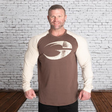 Gasp Original Raglan LS Timber/Light Desert XL