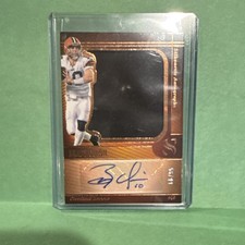2025 Panini Silhouette Autographs Brady Quinn Browns Serial #SA-BQN /99