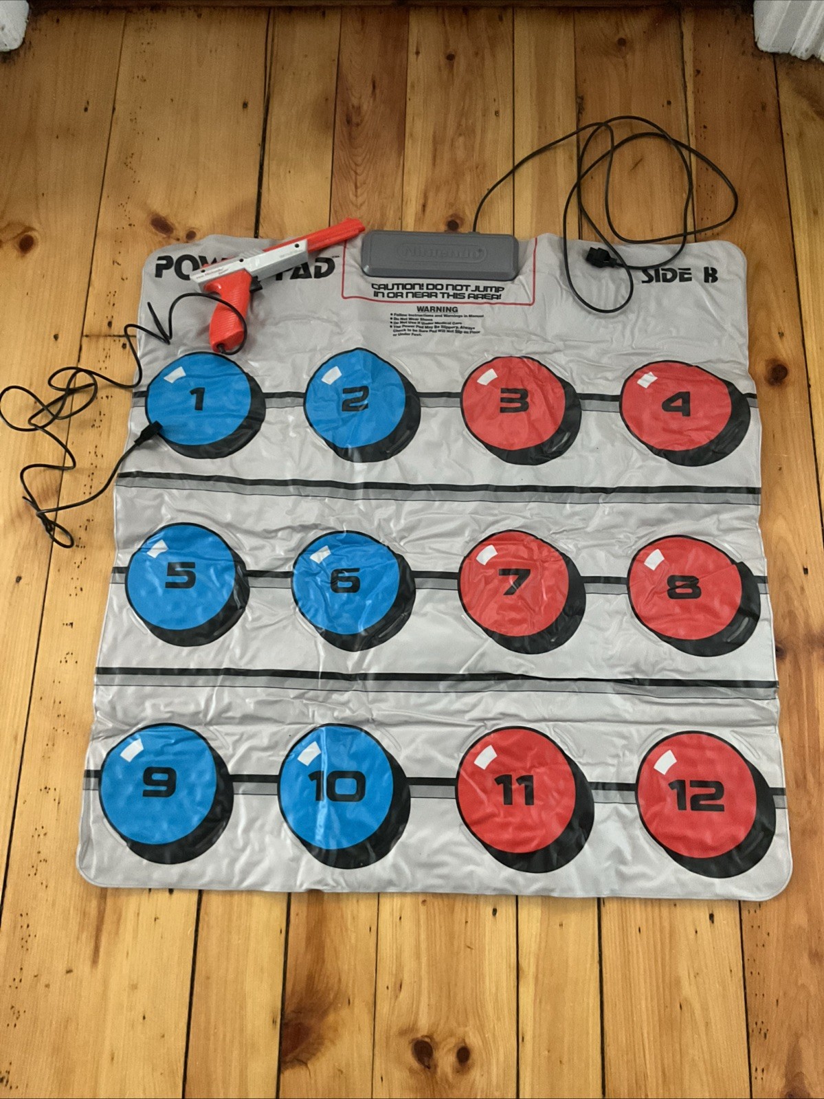 Nintendo NES Power Pad Zapper Bundle. Untested Vintage Accessories Duck Hunt