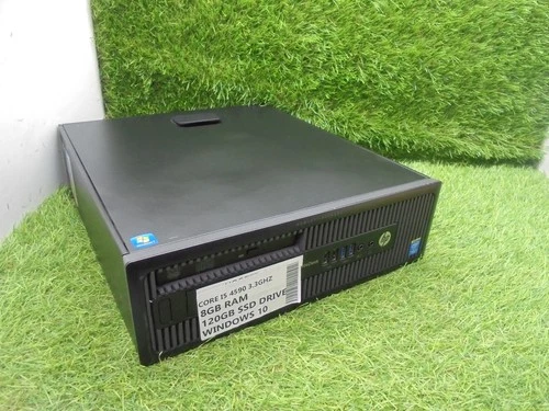 HP PRO DESK 800 G1 SFF I5 4590 8GB 120GB SSD WINDOWS 10 PC DESKTOP SLIM SFF