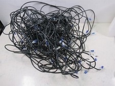 Lot of 24 ATP Ethernet Black CAT5e Patch Cables 10'  Longer