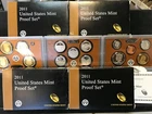 Lot of 4 SETS 2011 US MINT Proof Sets With Boxes and COA