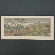Lithograph by Henri Rivière La Féérie des Heures - L'Averse A5361