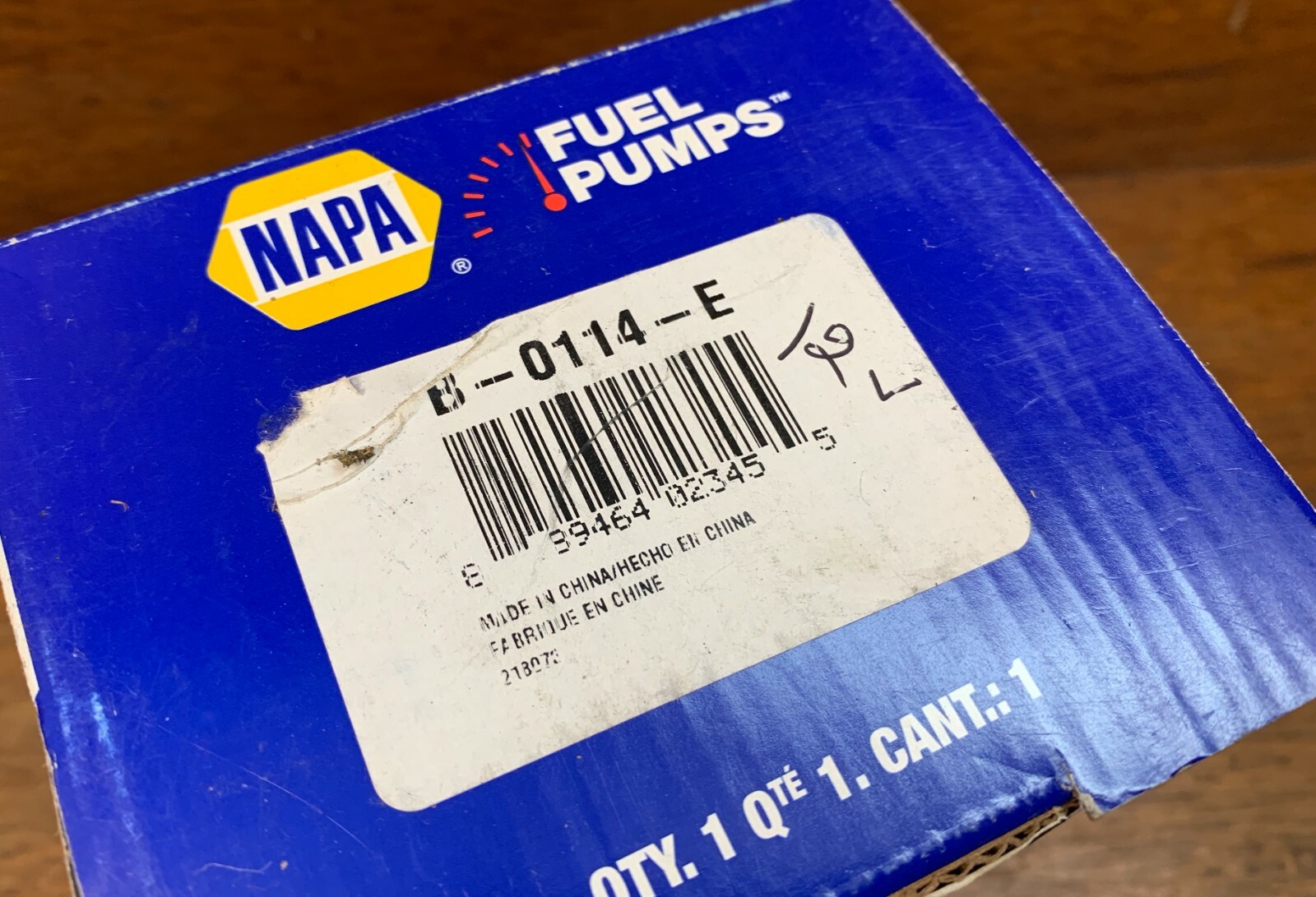 Napa Electric Fuel Pump NNP B0114E New eBay