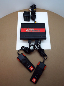 ATARI FLASHBACK MINI 7800 CLASSIC VIDEO GAME CONSOLE W/ CONTROLLERS/CABLES/CORD