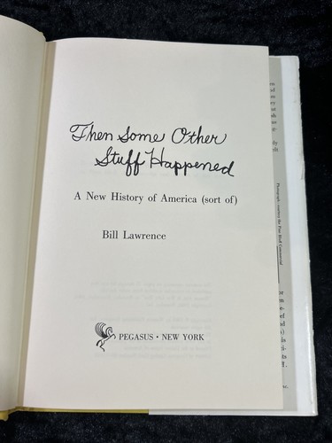 Then some other stuff happened - Bill Lawrence - 1969 hardcover/dust jacket - Picture 4 of 7