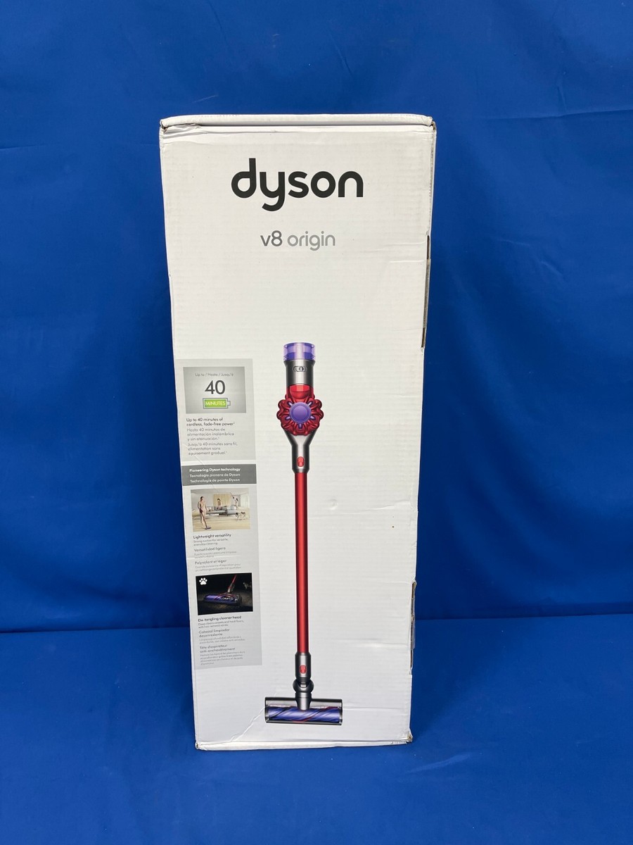 Dyson V8 Origin Cordless Stick Vacuum Cleaner- Red- NEW | eBay