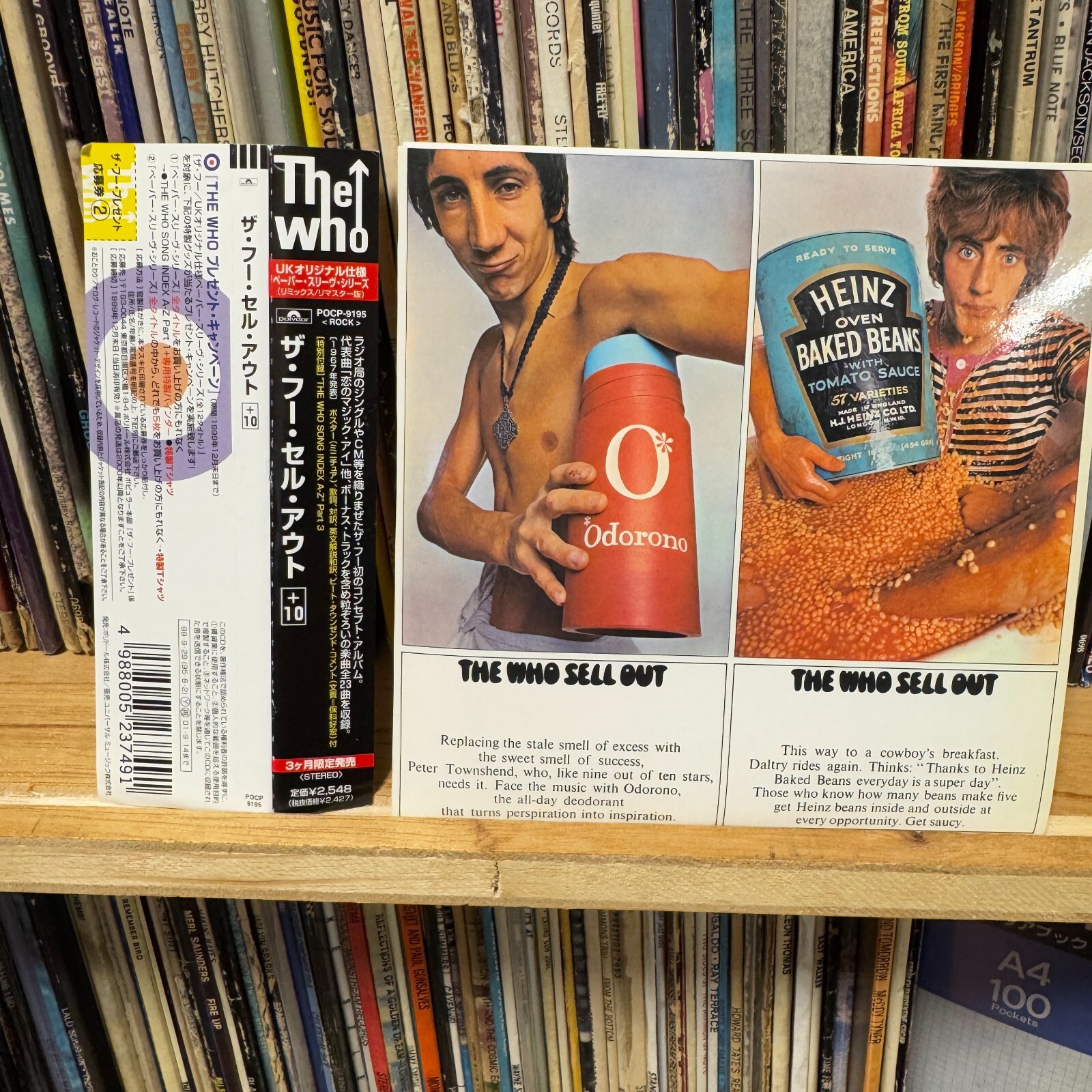 The Who ‎– The Who Sell Out +10 POCP-9195 JAPAN LTD mini LP CD w/ OBI Paper