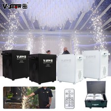 V-Show 650w Spark Machine 4pcs With Case Mini Cold Spark Machine Stage Effect Dj