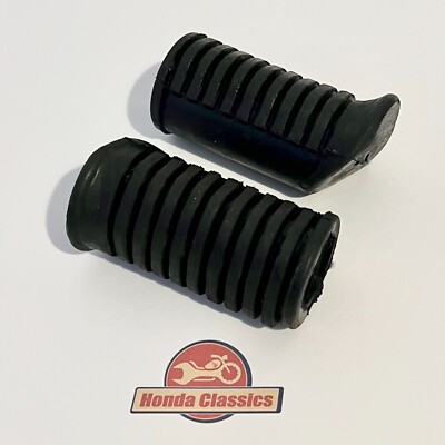 Honda XL125 XL185 XL250 XL500 XL600 Vorderfußrasten-Gummis Paar 50661-310-000P