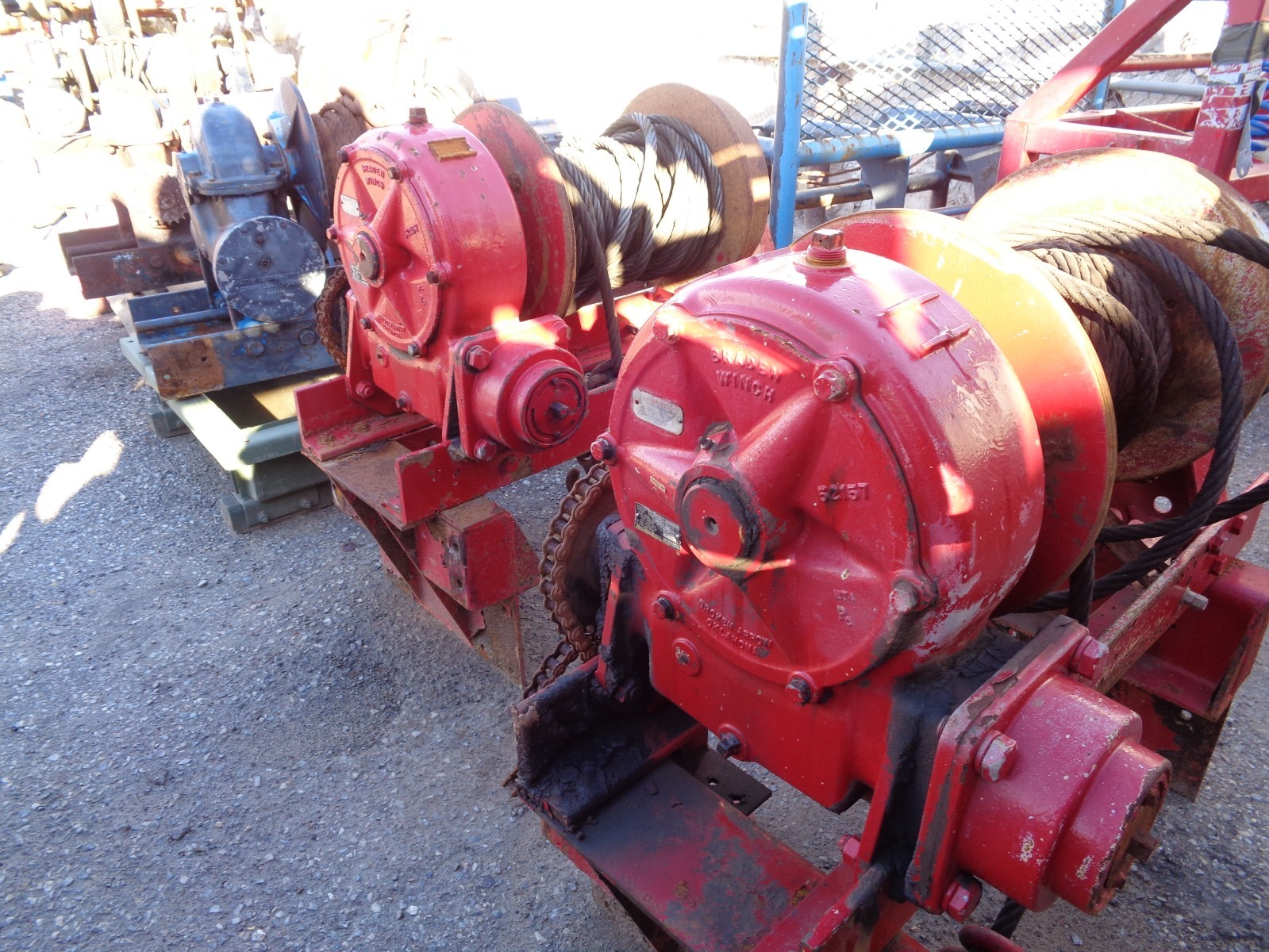 Braden Winch AMS2018B. 45,000 lbs. Excellent Condition. S/N 0452685