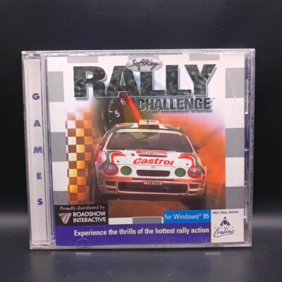 Jeu Vidéo Rally Challenge PC - Version FR Complète 1997, Excellent état