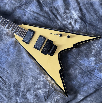 Custom Phil Demmel Demmelition Signature Electric Guitar King V Gold H-H Pickups
