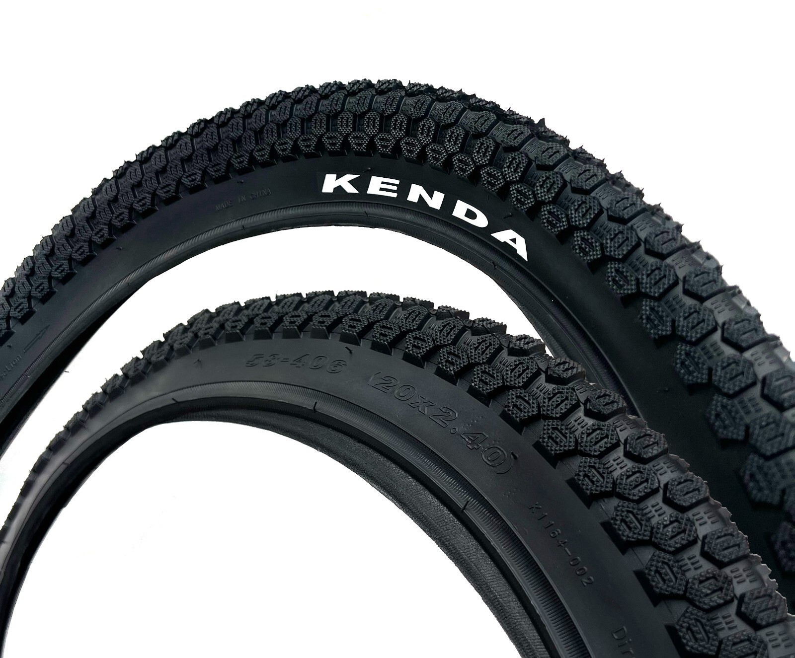 2 X Kenda 20 x 2.4 Tires Bicycle E-bike BMX Kids Bike bicycl