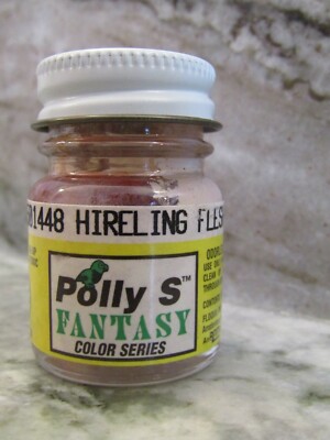 FLOQUIL POLLY S SCALE MODEL and FANTASY COLORS PAINT .5 oz .5oz - HIRELING FLESH