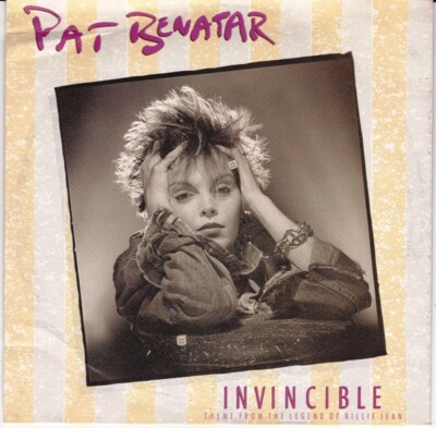 Pat Benatar - Invincible (Theme From The Legend Of Billie Jean) (7'', Single)