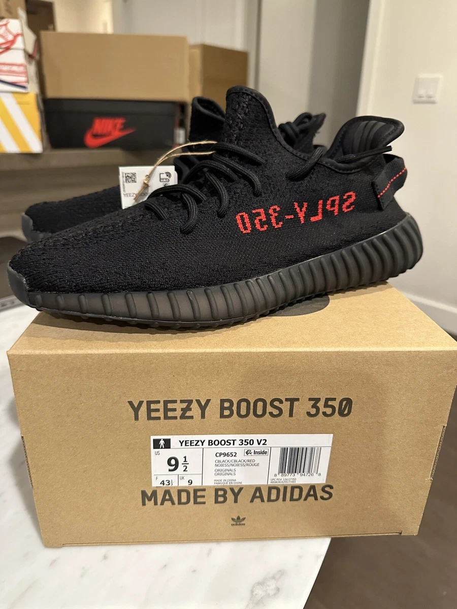 adidas Yeezy Boost 350 V2 Black Red (2017/2020) Men's - CP9652 - US