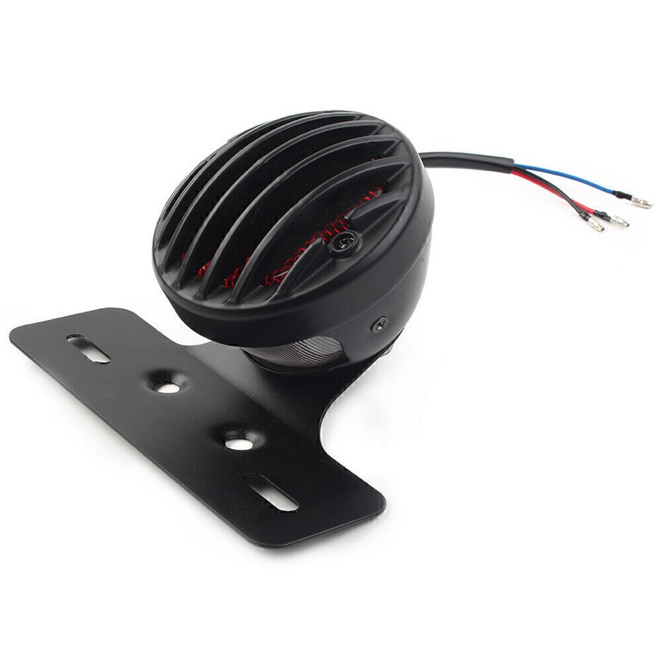 Motorcycle Rear Tail Light License Plate Bracket Holder for Harley Cafe