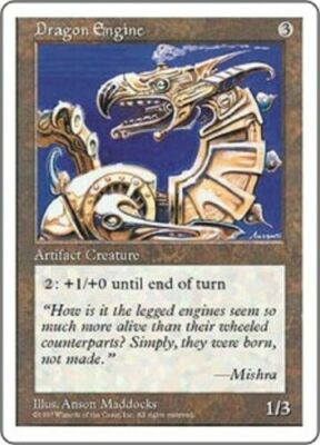 Dragon Engine Fifth Edition Light Play LP MTG Magic DNA GAMES
