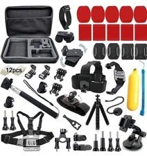 BMUUPY Accessories Kit for Gopro Hero 11 10 9 Black Accessory Bundle