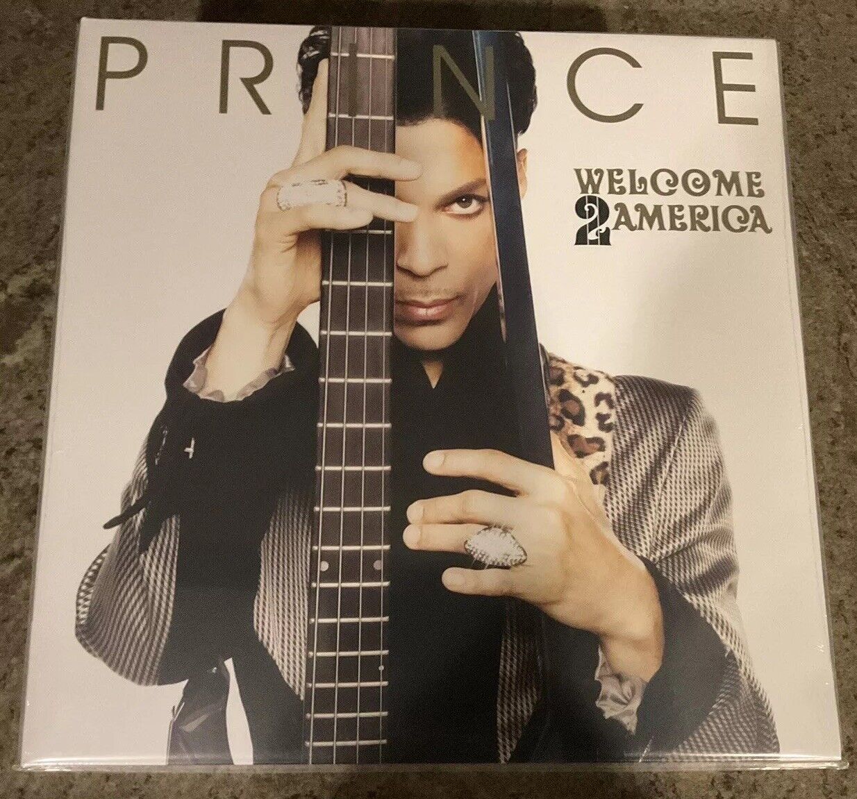 Prince Welcome to America Limited Edition 2 LP Set on Clear Vinyl