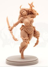   30mm Base Screaming Sun Armor Lucy Resin Kingdom Death Unassembled WH464