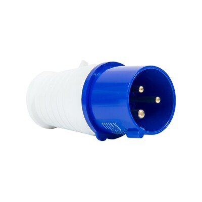 32A External Site Plug Male IP44 for Static Caravan Electrics External Plug