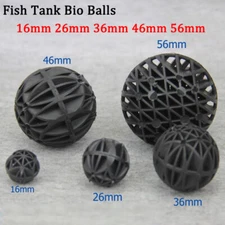 Bio Balls Aquarium Filter/Sump/Fish Tank Media With Biochemical Cotton 16mm~56mm