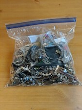 Costume Fashion Jewelry Repurpose Repair Scrap Craft Resell Lot 2 lbs 11 oz