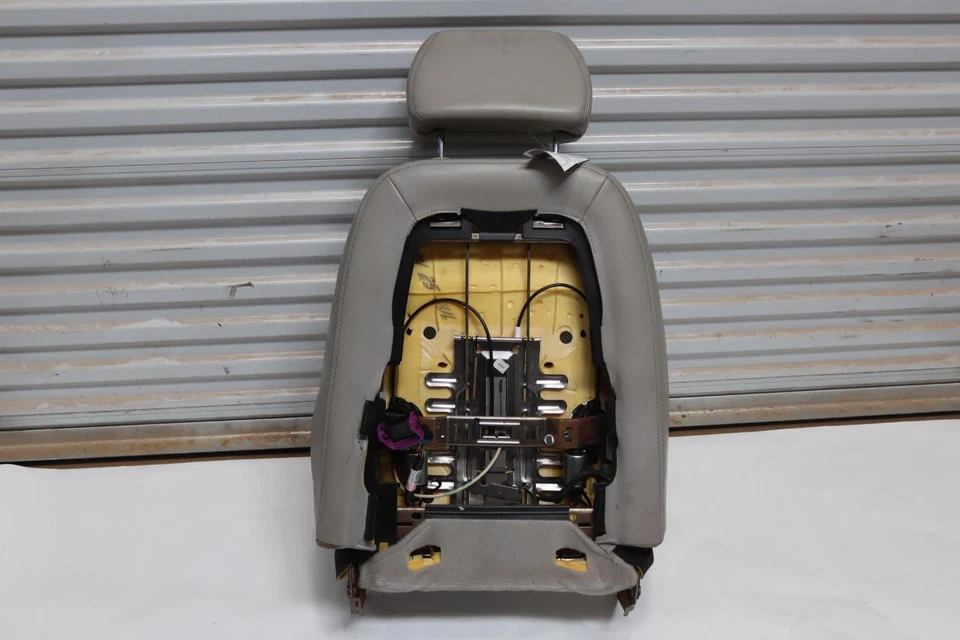 Chevy Avalanche 2007-2008 respaldo asiento superior conductor delantero izquierdo cuero OEM Foto 4 de 4