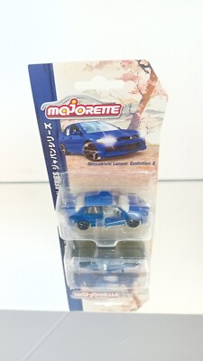 Majorette Japan Serie Premium Autos Mitsubishi Lancer Evolution 9 auf Blister