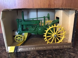 John Deere 1937 Model G Tractor 1 16 Diecast New In Box Ebay