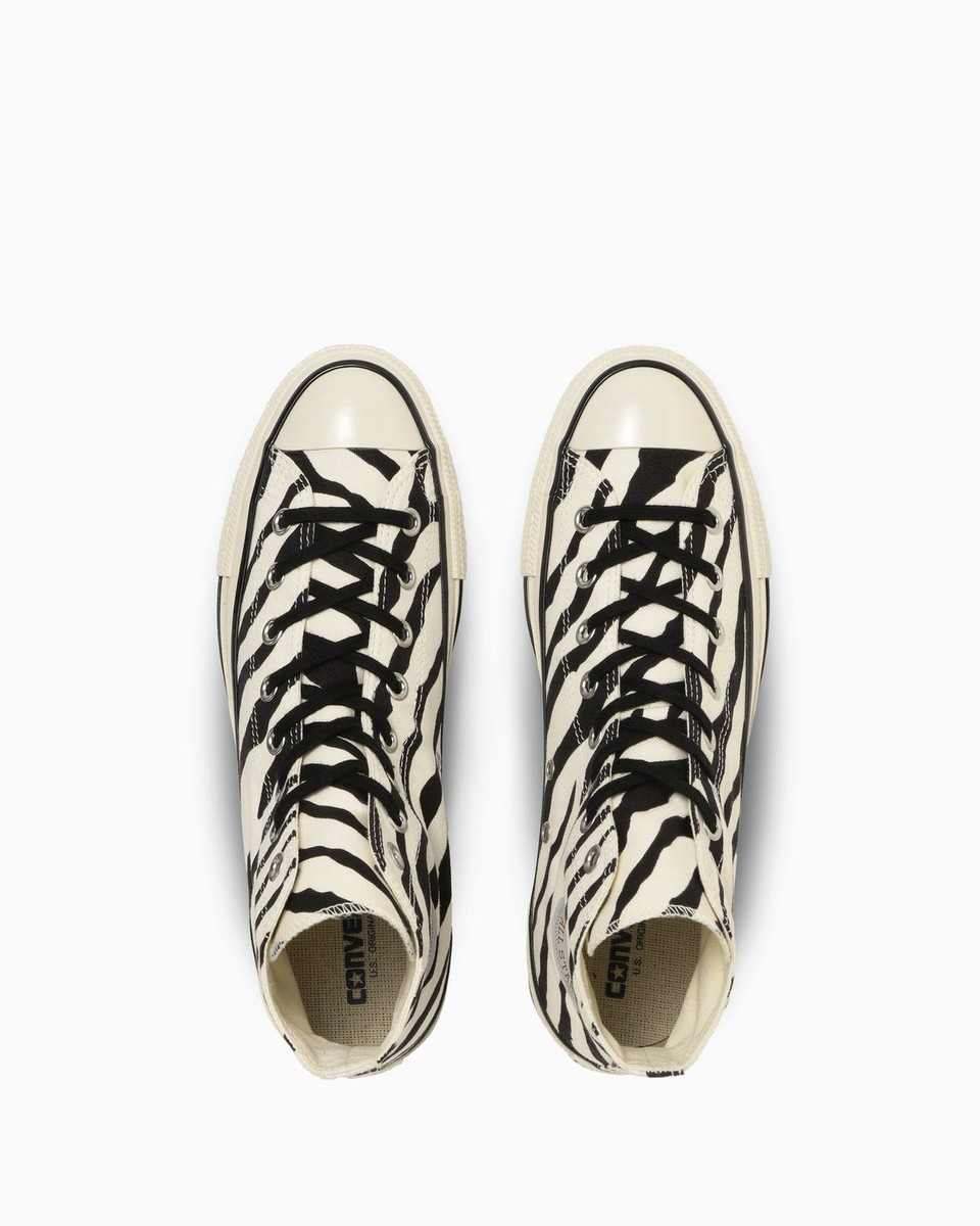 S print tops charm ホワイト 31310920 Converse All Star US Zebra Hi White (Men's) | eBay