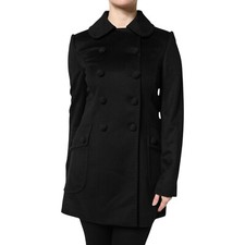 DOLCE & GABBANA Jacket Black Wool Sartoria Italiano Blazer IT44/US10/L 2930usd